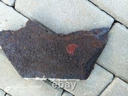 WW2 German tank Panther / Panzer V / Sd. Kfz. 171 Roof Fragment Armor Piece