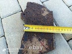 WW2 German tank Panther / Panzer V / Sd. Kfz. 171 Roof Fragment Armor Piece