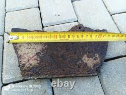 WW2 German tank Panther / Panzer V / Sd. Kfz. 171 Roof Fragment Armor Piece