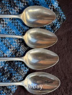WW2. German tea spoons 4 pieces. World War II