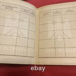 WW2 German woman's workbook perfect original condition
