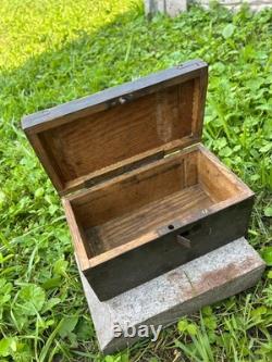 WW2. German wooden box. WWII