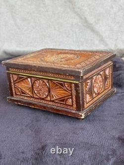 WW2. German wooden box. WWII