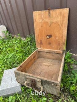 WW2. German wooden box. WWII