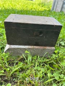 WW2. German wooden box. WWII