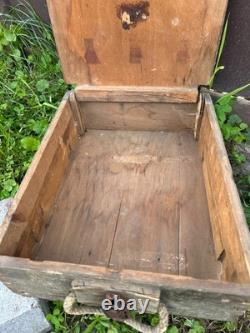 WW2. German wooden box. WWII