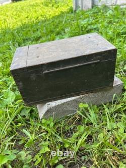WW2. German wooden box. WWII