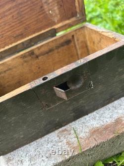 WW2. German wooden box. WWII