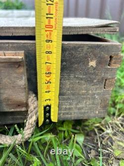 WW2. German wooden box. WWII