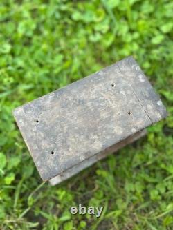 WW2. German wooden box. WWII