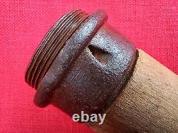 WW2 German wooden handle for? 24 RARE