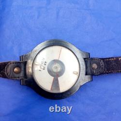 WW2 Luftwaffe Pilot AK39 Navigation Wrist Compass Original Strap German