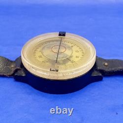 WW2 Luftwaffe Pilot AK39 Navigation Wrist Compass Original Strap German