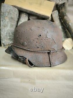 WW2 M35 German Helmet WWII M 35. Combat helmet size 62