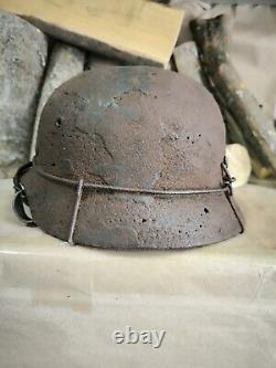 WW2 M35 German Helmet WWII M 35. Combat helmet size 62