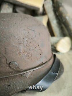 WW2 M35 German Helmet WWII M 35. Combat helmet size 62