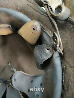 WW2 M35 German Helmet WWII M 35. Combat helmet size 62