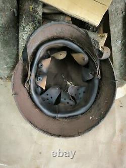 WW2 M35 German Helmet WWII M 35. Combat helmet size 62