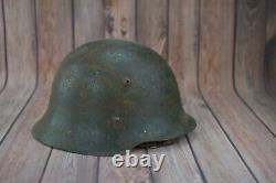 WW2 M36 German Helmet with Grey Liner 1936 WWII