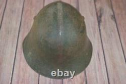 WW2 M36 German Helmet with Grey Liner 1936 WWII