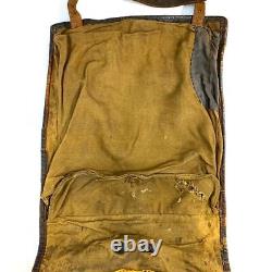 WW2 M39 German Backpack Pony Fur Tornister Rucksack With Straps Offenbach 1942