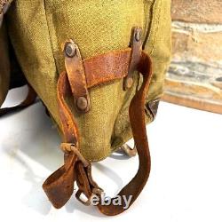 WW2 M39 German Backpack Pony Fur Tornister Rucksack With Straps Offenbach 1942