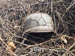 WW2 M40 German Helmet WWII M 40. Combat helmet. Big size