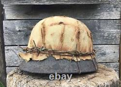 WW2 M40 German Helmet WWII Original Combat helmet