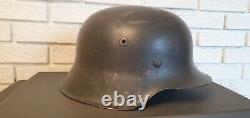 WW2 M42 Original german helmet field grey