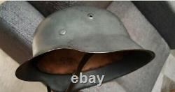 WW2 M42 Original german helmet field grey