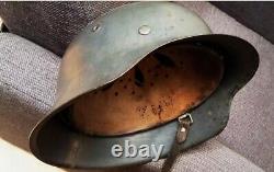 WW2 M42 Original german helmet field grey