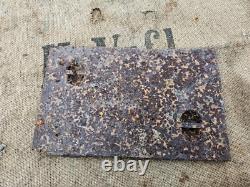 WW2 ORIGINAL GERMAN 10 W. S. C TANK TRANSMITTER 14. Pz. Div. RELIC from KURLAND