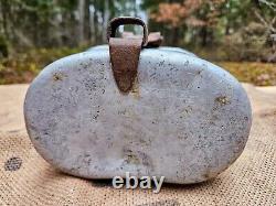 WW2 ORIGINAL GERMAN ALUMINIUM M44 1945 ERSATZ MESS-KIT BARN FIND from KURLAND