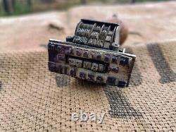 WW2 ORIGINAL GERMAN FELDPOST INNSBRUCK PAID, DATE STAMP BARN FIND from AUSTRIA