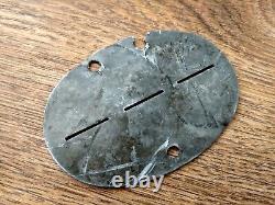 WW2 ORIGINAL GERMAN ID DOG TAG artillery