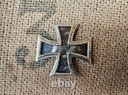 WW2 ORIGINAL GERMAN IRON CROSS EKI FRAME RELIC of 18. Armee from KURLAND