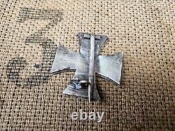 WW2 ORIGINAL GERMAN IRON CROSS EKI FRAME RELIC of 18. Armee from KURLAND