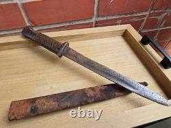 WW2 ORIGINAL GERMAN MAUSER K98 BAYO UNTOUCHED RELIC from KURLAND