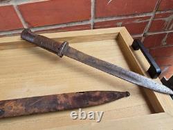 WW2 ORIGINAL GERMAN MAUSER K98 BAYO UNTOUCHED RELIC from KURLAND WW2 ORIGINAL GERMAN MAUSER K98 BAYO UNTOUCHED RELIC from KURLAND