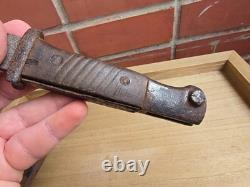 WW2 ORIGINAL GERMAN MAUSER K98 BAYO UNTOUCHED RELIC from KURLAND
