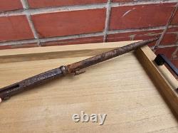 WW2 ORIGINAL GERMAN MAUSER K98 BAYO UNTOUCHED RELIC from KURLAND