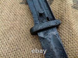 WW2 ORIGINAL GERMAN MAUSER K98 S/173K BAYO RELIC of SS-NORDLAND from KURLAND