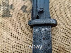 WW2 ORIGINAL GERMAN MAUSER K98 S/173K BAYO RELIC of SS-NORDLAND from KURLAND