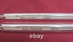 WW2 ORIGINAL GERMAN MEDICAL THERMOMETERS SET OF 2 withORIGINAL BOX