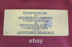 WW2 ORIGINAL GERMAN MEDICAL THERMOMETERS SET OF 2 withORIGINAL BOX