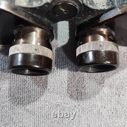 WW2 ORIGINAL GERMAN MILITARY BINOCULARS 10X50 DIENSTGLAS beh 462149
