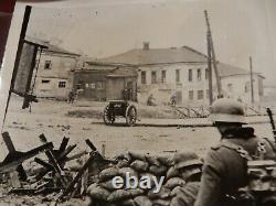 WW2 ORIGINAL GERMAN PRESS PHOTOGRAPH 18X 12 CM Kharkiv UKRAINE 1941