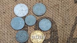 WW2 ORIGINAL GERMAN SOLDIER'S WALLET COINS POCKET CHANGE RELIC from KURLAND