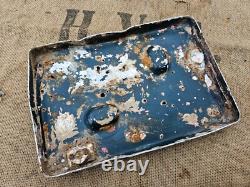 WW2 ORIGINAL GERMAN TANK PANZER RADIO PANEL 14. Pz. Div. RELIC from KURLAND