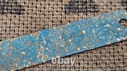 WW2 ORIGINAL GERMAN VEHICLE RADIO INVENTORY TAG 14. Pz. Div. RELIC from KURLAND